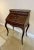 Antique French Victorian Rosewood & Brass Inlaid Bureau, 1860 For Sale - Image 4 of 8