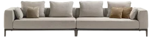 Milo Off-White Sofa by Stefano Giovannoni