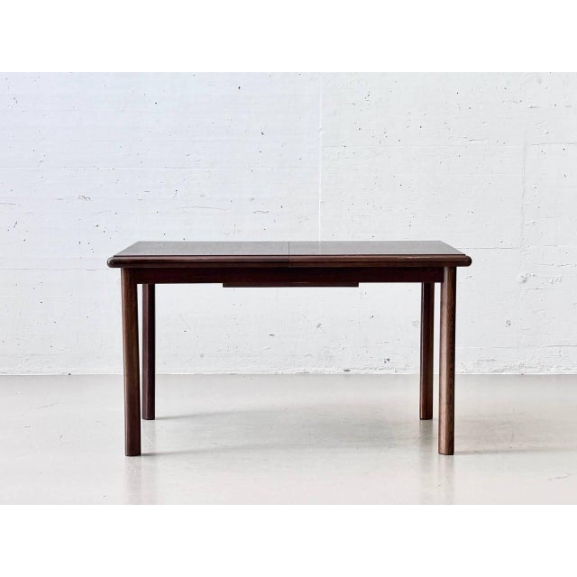 Mid-Century Dining Table in Dark Wood, 1960s For Sale - Image 15 of 16