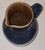 Vintage Ceramic Blue Jug by H. Schulze Crinitz, 1980s For Sale - Image 3 of 5