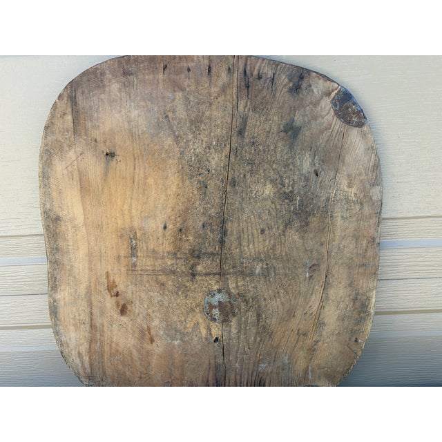 Wood Late 19th Century French Country Wooden Bread Board For Sale - Image 7 of 16