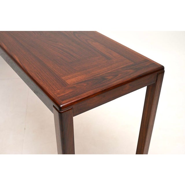 Brown Danish Console Table from Vejle Mobelfabrik, 1960 For Sale - Image 8 of 10