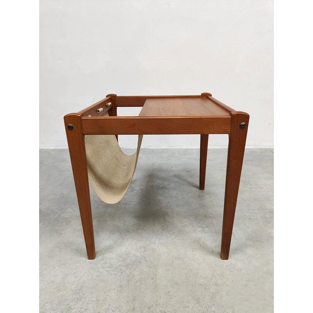 1960s Vintage Danish Magazine Holder from Furbo Spøttrup, 1960s For Sale - Image 5 of 6