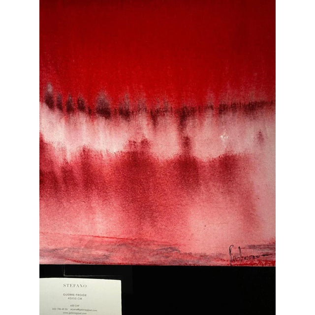 Stefano, Guerre Froide, Oil on Canvas, 2023 For Sale - Image 4 of 8