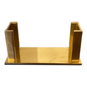 1970s Mid-Century Modern Brass Buisness Card Holder