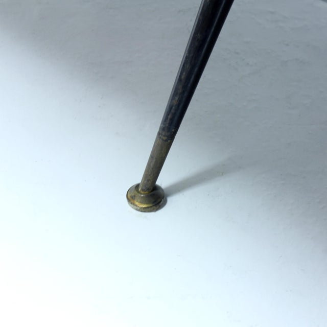 Mid-Century Italian Curved Velvet Sofa, 1950s For Sale - Image 12 of 14