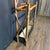 Antique Burnt Bamboo Hall Tree Coat Rack Umbrella Stand and Hat Rack For Sale - Image 4 of 8