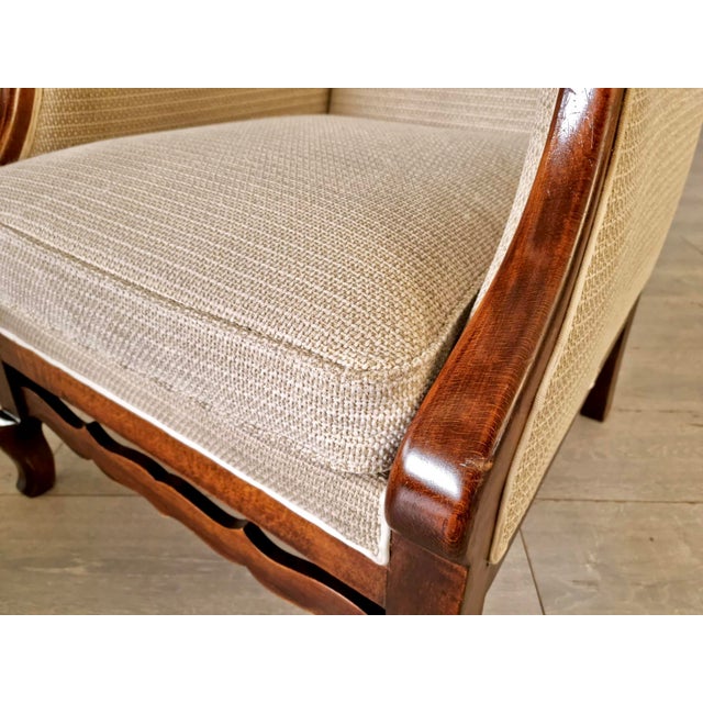 Vintage French Country Bergere Armchairs a Pair Chairish