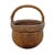 Mid-20th Century Chinese Woven Reed Basket For Sale - Image 10 of 10