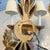Vintage Mid-Century Italian Giltwood & Mirror Wheat Sheaf Two-Light Wall Sconces - a Pair For Sale In New York - Image 6 of 12