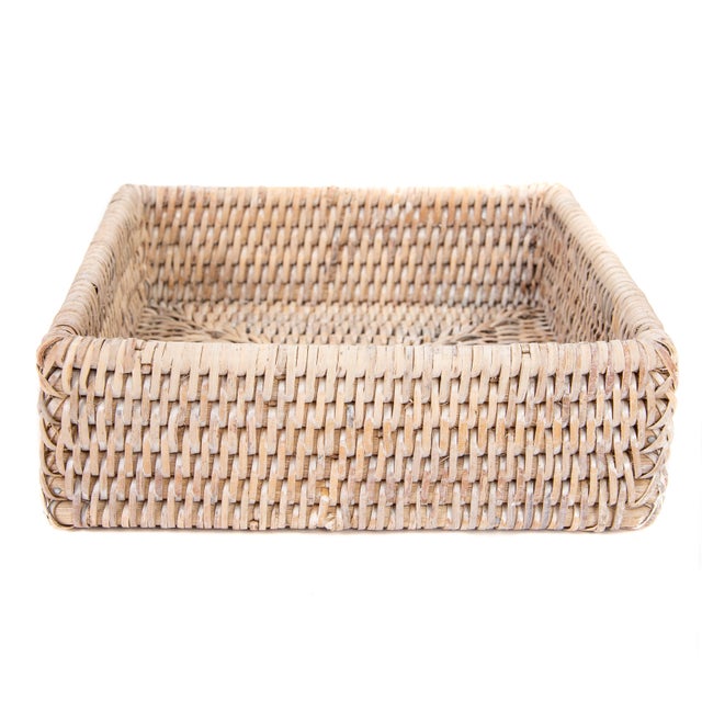 Artifacts Rattan hand woven napkin holders provide the perfect accent to any room in the house with a tight weave, durable...
