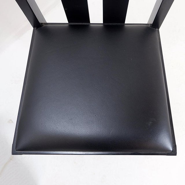 Vintage High-Backed Chairs by Charles Rennie Mackintosh for Cassina, 1980s, Set of 2 For Sale - Image 13 of 16