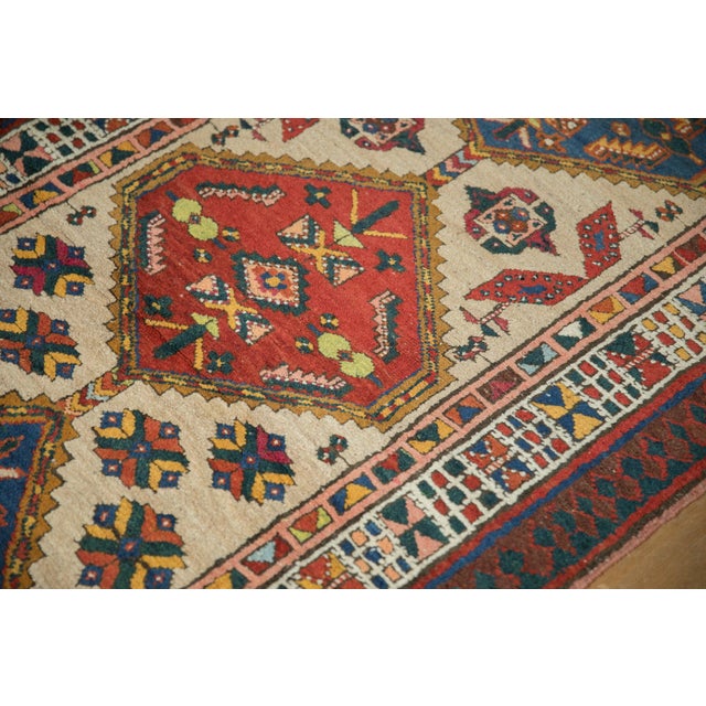 Textile 1930's Vintage Serab Rug Runner For Sale - Image 7 of 10