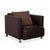 Modern Model 6300 Armchairs in Brown Leather from Rolf Benz, Set of 2 For Sale - Image 3 of 16