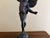 Late 20th C. Decorative Crafts Bronze-Finish Winged Putto Sculpture For Sale In South Bend - Image 6 of 11