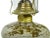 Late 20th Century Handmade Oil Lamp Pottery With Glass Shade by Conti For Sale - Image 9 of 11
