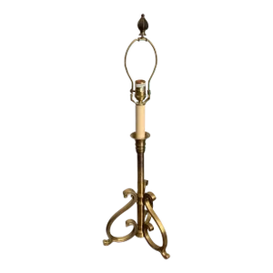 1970s Wildwood Lamp Co. Brass Table Lamp