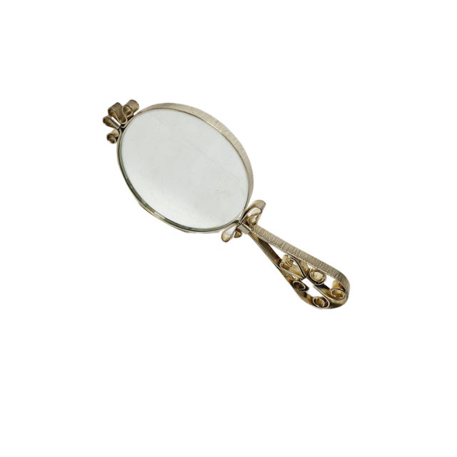 Art Deco Makeup Mirror, Poland, 1950s For Sale - Image 4 of 8