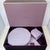 An elegant Asprey London caviar service set featuring a substantial crystal outer bowl with a sterling silver (925) Asprey...