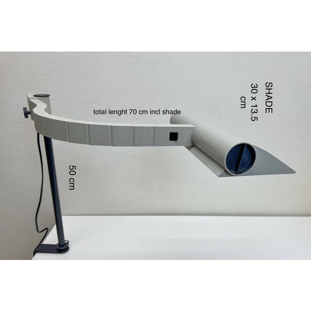 Pharos Architect Desk Lamp by Willem Ter Kuile for Indoor 1980s For Sale - Image 17 of 18