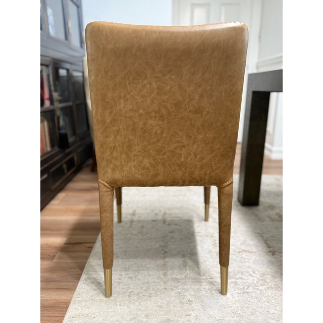 2020s Conifer Dining Chair, Camel, Set of 2 For Sale - Image 5 of 8
