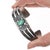 1930s 6.75" Uita-21 30's-40's Navajo Silver Cuff Bracelet With Turquoise For Sale - Image 5 of 10