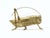 Large Vintage Brass Grasshopper For Sale - Image 4 of 9