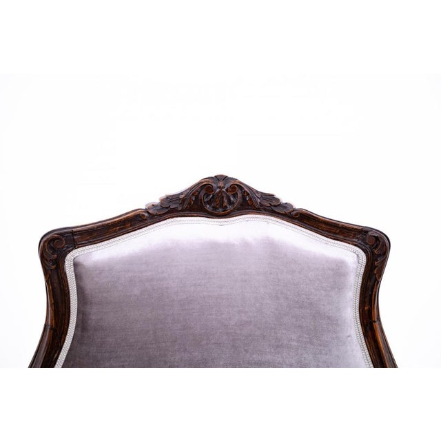 Wood Armchairs, France, 1890, Set of 2 For Sale - Image 7 of 14