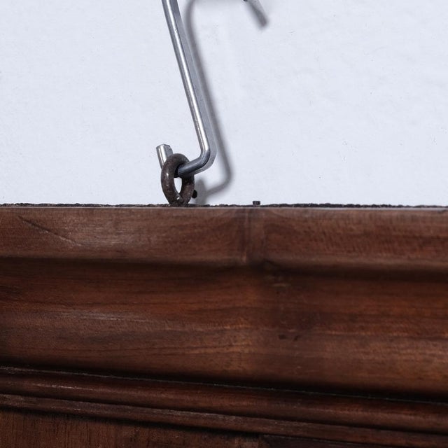 Antique Walnut Fireplace Mirror For Sale - Image 9 of 14