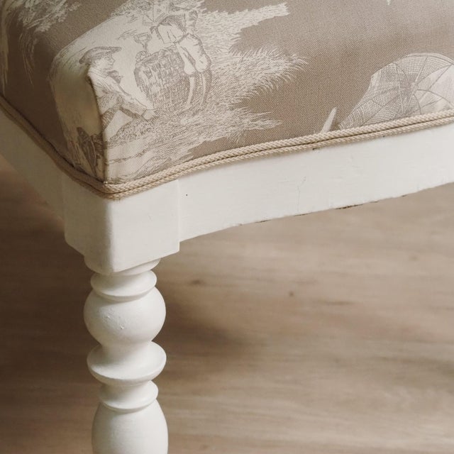 Low Gründerzeit Chair with Turned Backrest For Sale - Image 4 of 10