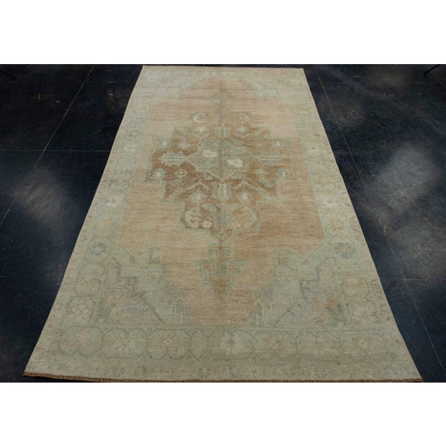 Turkish Vintage Runner Rug 4'4" x 8'3" #17112 Explore a curated collection of hallway runners, wool rugs, and handmade...