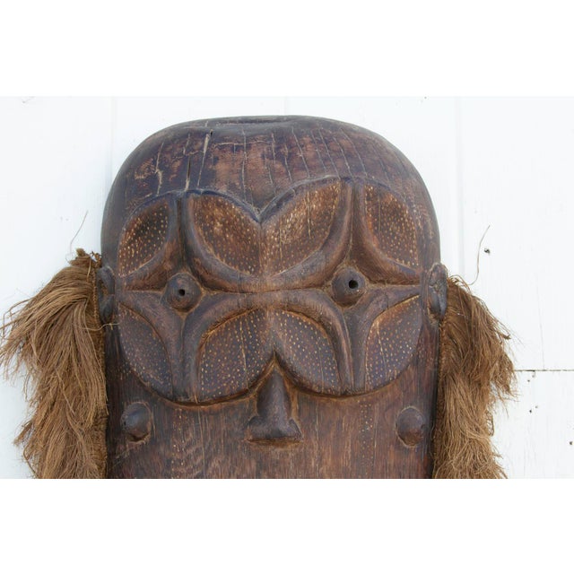 19th Century Large Original Senufo Ceremonial Mask For Sale - Image 5 of 9