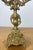 Vintage French Brass Ornate Candleholders, Set of 2 For Sale - Image 9 of 12