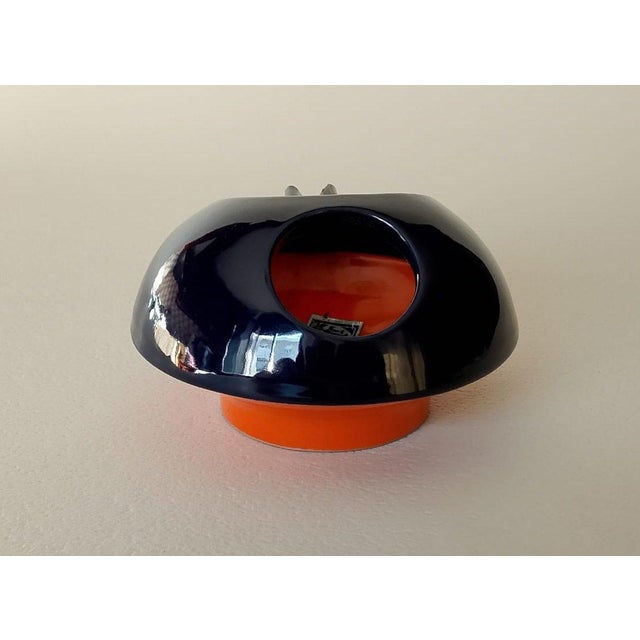 Space Age Ashtray Ceramiche Cermac, Italy, 1960s, in Very Good conditions. Designed 1960 to 1969 This piece has an...