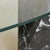 Italian Nero Marquina Marble + Oval Glass Dining Table, 1970s For Sale - Image 9 of 9