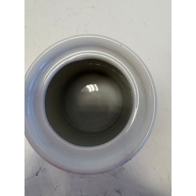 Mid 20th Century Floral Porcelain Jam Pot With Matching Spoon For Sale In Indianapolis - Image 6 of 9