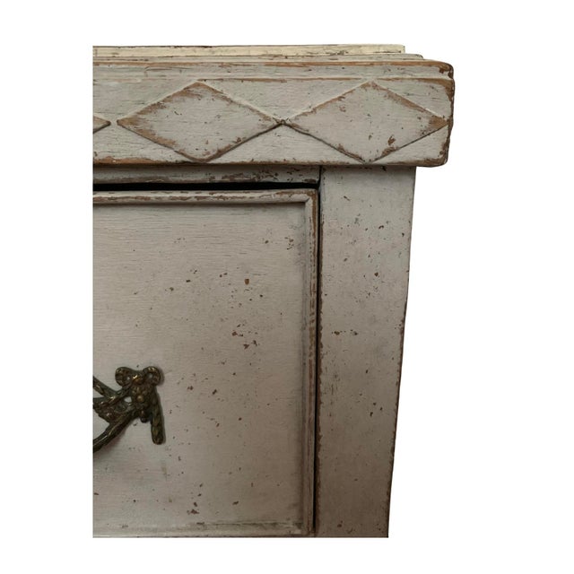 Danish Two Drawer Painted Commode, 1920s For Sale - Image 4 of 10