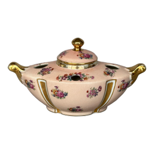 Antique French Porcelain Inkwell