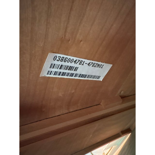 Stickley Furniture Flame Mahogany Georgian Breakfront For Sale - Image 11 of 12