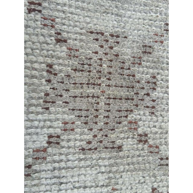 Textile Small Moroccan Distressed Tribal Rug, 1940s For Sale - Image 7 of 18