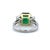 Tiffany & Co. 4.31ct Emerald Ring With Diamonds in 18k Gold, Size 7 For Sale In Chicago - Image 6 of 10