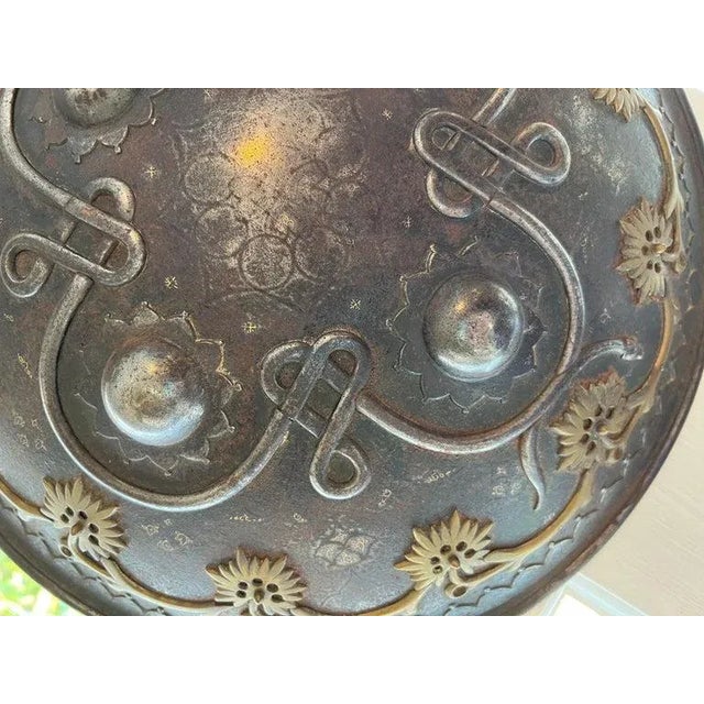 19th Century Indo-Persian Dhal Separ Steel Shield For Sale In New York - Image 6 of 13