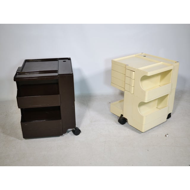 Space Age Plastic Rolling Container by Joe Colombo, 1970, Set of 2 For Sale - Image 11 of 13