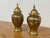 Brass Ginger Jar Urn Shaped Vessels + Lids, Set of Two For Sale - Image 4 of 12