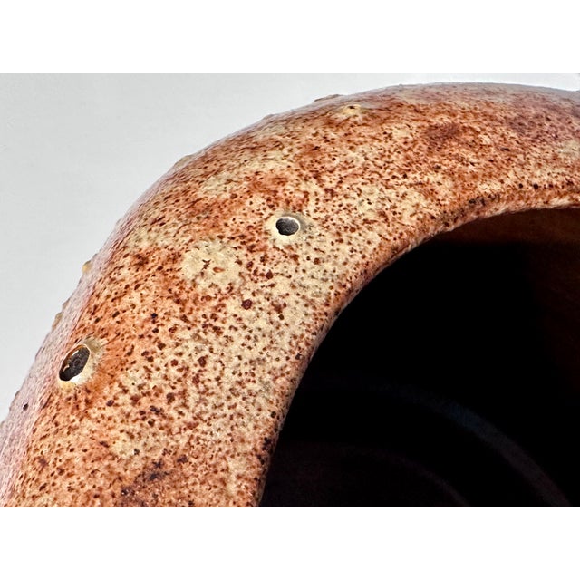 Modernist Sculptural Studio Ceramic Art Vase from Helma Klett, Germany, 1950s For Sale - Image 11 of 18