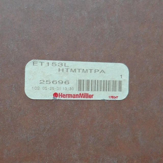 Metal Herman Miller Eames Racetrack Light Grey Conference Table For Sale - Image 7 of 7