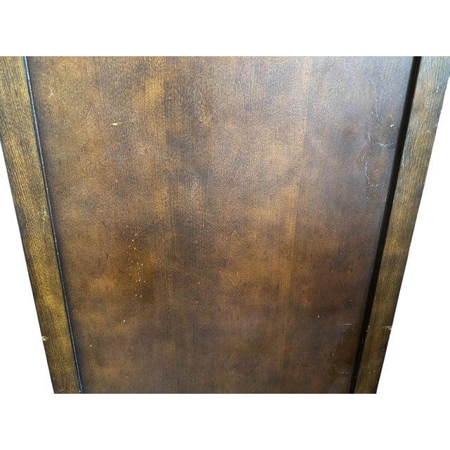 Wood Burl Wood Armoire For Sale - Image 7 of 8