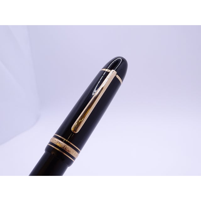 Meisterstuck 149 Fountain Pen in 14k Gold from Montblanc, 1980s For Sale - Image 14 of 18