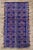 Blue Vintage Berber Blue Beni M'Guild Moroccan Rug - 06'06 X 11'09 For Sale - Image 8 of 9