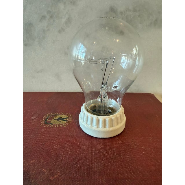 Unique Vintage Book Table Lamp For Sale - Image 10 of 11